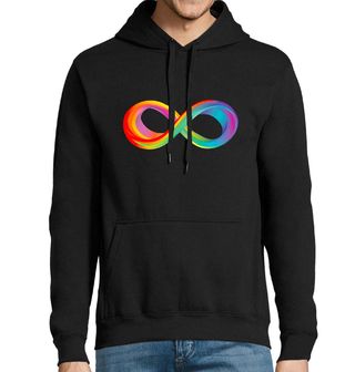 Obrázek 1 produktu Pánská mikina Duhový Symbol Nekonečna Navždy