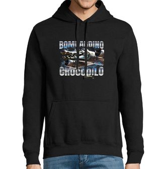 Obrázek 1 produktu Pánská mikina Italský Brainrot Bombardino Crocodilo