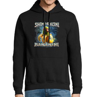 Obrázek 1 produktu Pánská mikina Italský Brainrot Shimpanzini Bananini