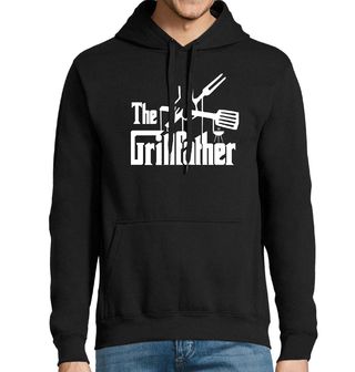 Obrázek 1 produktu Pánská mikina The Grillfather Kmotr grilu