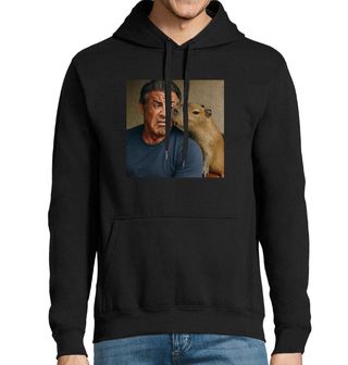 Obrázek 1 produktu Pánská mikina Sylvester Stallone a Kapybara