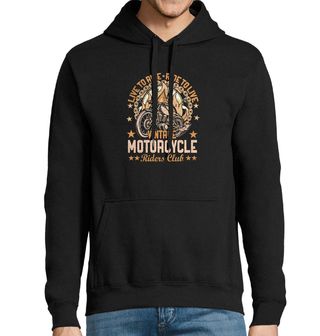 Obrázek 1 produktu Pánská mikina Žij pro jízdu, jezdi pro život Live to Ride, Ride to Live