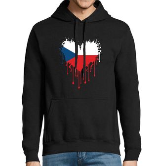 Obrázek 1 produktu Pánská mikina Tající srdce Heart of Czechia