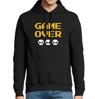 Obrázek 1 produktu Pánská mikina 0 životů Konec Hry Game Over