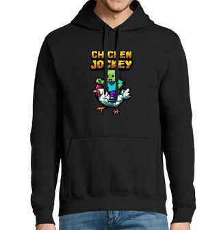 Obrázek 1 produktu Pánská mikina Kuřecí jezdec z Minecraftu Chicken Jockey