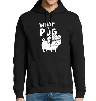 Obrázek 1 produktu Pánská mikina Pes Mops What The Pug