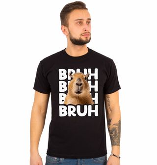 Obrázek 1 produktu Pánské tričko Kapybara BRUH