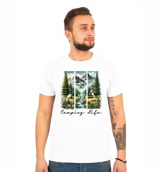 Obrázek 1 produktu Pánské tričko Život v Horách Camping Life
