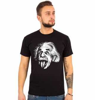 Obrázek 1 produktu Pánské tričko Šílený Vědec Albert Einstein