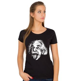 Obrázek 1 produktu Dámské tričko Šílený Vědec Albert Einstein