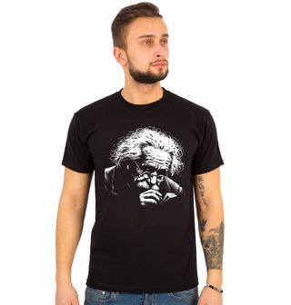 Obrázek 1 produktu Pánské tričko Albert Einstein při Práci