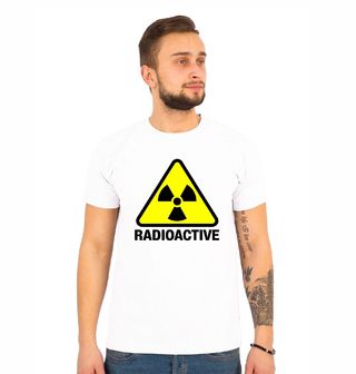 Obrázek 1 produktu Pánské tričko Pozor: Radioaktivita