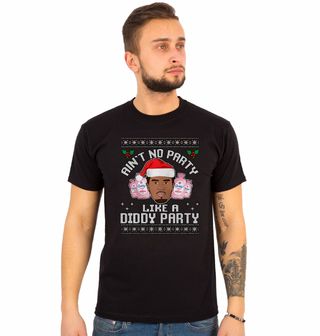 Obrázek 1 produktu Pánské tričko Vánoční Diddyho Párty