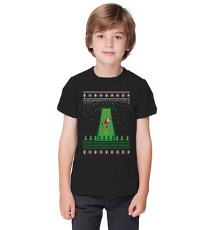 Obrázek 1 produktu Dětské tričko Únos Santy Clause UFO Ugly Sweater