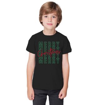 Obrázek 1 produktu Dětské tričko Veselé Vánoce Merry Christmas