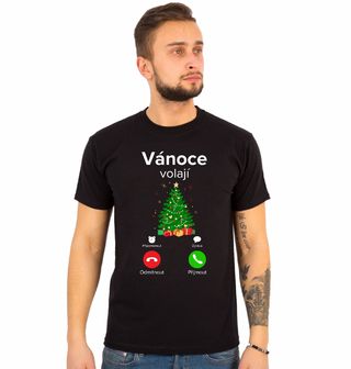 Obrázek 1 produktu Pánské tričko Vánoce volají Phone Call