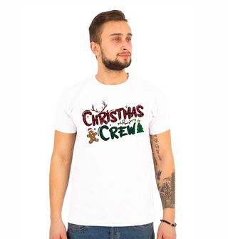 Obrázek 1 produktu Pánské tričko Vánoční Parta Perníčků Christmas Crew
