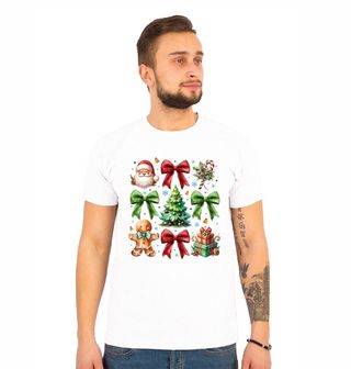Obrázek 1 produktu Pánské tričko Vánoční Koláž
