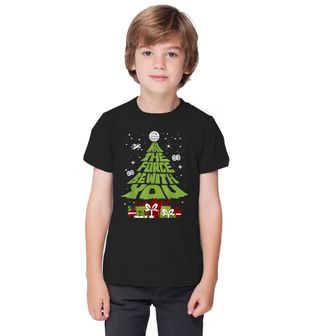 Obrázek 1 produktu Dětské tričko Síla Vánoc ať je s tebou Star Wars