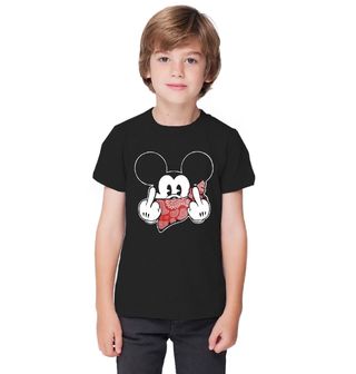 Obrázek 1 produktu Dětské tričko Gangsta Mickey Mouse (Velikost: 9-11)