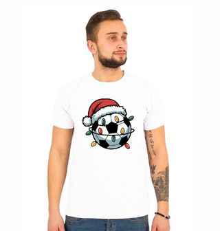 Obrázek 1 produktu Pánské tričko Vánoční Míč Fotbalisty