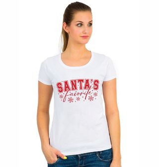 Obrázek 1 produktu Dámské tričko Santova oblíbenkyně Santa’s Favorite