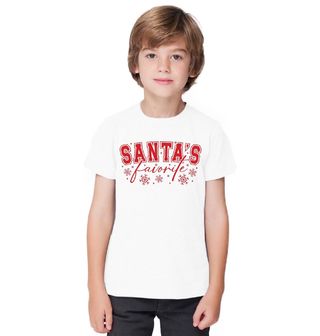 Obrázek 1 produktu Dětské tričko Santova oblíbenkyně Santa’s Favorite