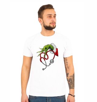 Obrázek 1 produktu Pánské tričko Grinchův Stetoskop