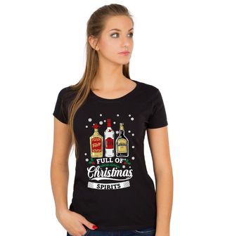 Obrázek 1 produktu Dámské tričko Vánoční Panák Christmas Spirits