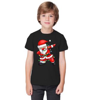 Obrázek 1 produktu Dětské tričko Vánoční Dabující Santa