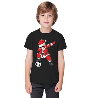 Obrázek 1 produktu Dětské tričko Dabující Santa Fotbalista
