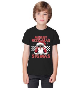 Obrázek 1 produktu Dětské tričko Sigma Vánoce Merry Rizz-Mas Sigmas