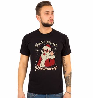 Obrázek 1 produktu Pánské tričko Santův Nejoblíbenější Lékárník