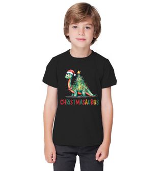 Obrázek 1 produktu Dětské tričko Vánoční Dinosaurus Christmasaurus