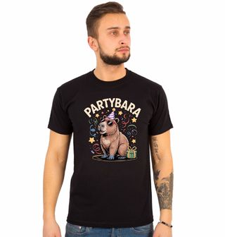 Obrázek 1 produktu Pánské tričko Párty Kapybara Partybara