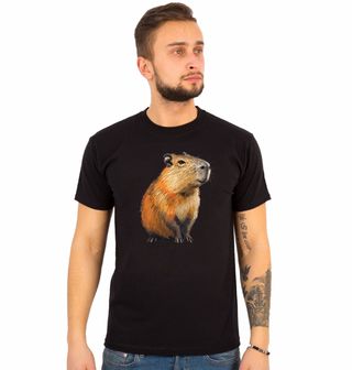 Obrázek 1 produktu Pánské tričko Elegantní Kapybara