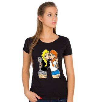 Obrázek 1 produktu Dámské tričko Princezny Rebelky (Velikost: XL)