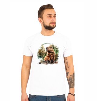 Obrázek 1 produktu Pánské tričko Kapybara na Břehu Řeky