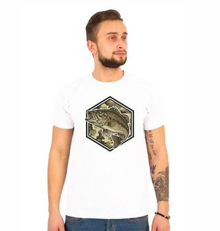Obrázek 1 produktu Pánské tričko Maskáčový Okounek Camo Bass Fish