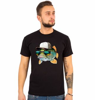 Obrázek 1 produktu Pánské tričko Cool Kapr v Brýlích