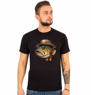 Obrázek 1 produktu Pánské tričko Gentleman Okoun v Klobouku
