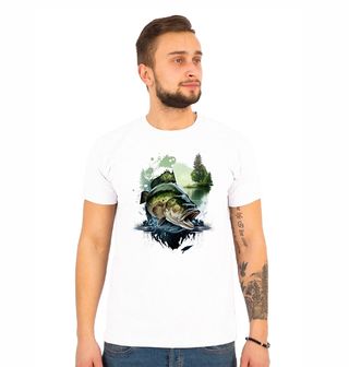 Obrázek 1 produktu Pánské tričko Okoun nad Hladinou
