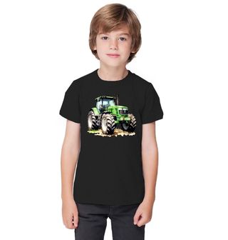 Obrázek 1 produktu Dětské tričko Zelený Traktor