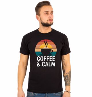 Obrázek 1 produktu Pánské tričko Káva a Klid Coffee & Calm