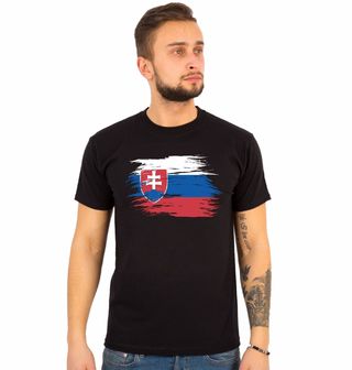 Obrázek 1 produktu Pánské tričko Slovenská Vlajka se Státním znakem