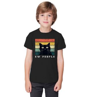 Obrázek 1 produktu Dětské tričko Retro Kočka Ew People