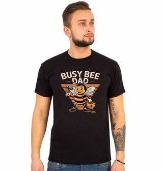 Obrázek 1 produktu Pánské tričko Pilný Včelí Táta Busy Bee Dad