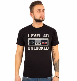 Obrázek 1 produktu Pánské tričko Gamer 40. Kulatiny