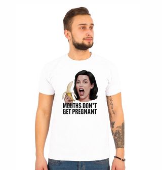 Obrázek 1 produktu Pánské tričko Z pusy neotěhotníš