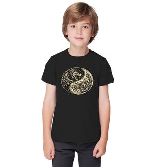 Obrázek 1 produktu Dětské tričko Jin a Jang Drak Yin Yang Dragon
